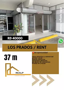 oficinas y locales comerciales - Local en primer nivel prados 