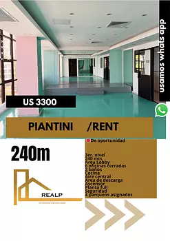 oficinas y locales comerciales - Local comercial en Piantini