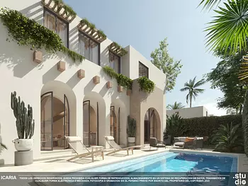 casas vacacionales y villas - Villas con Diseño Mediterraneo en Vista Cana 