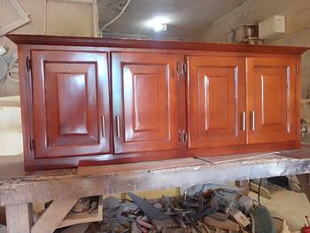 muebles y colchones - Gabinete para cocina en madera (No coge carcoma) 