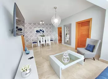 apartamentos - 2 HABITACIONES AMUEBLADO CON PISCINA Y ELEVADOR PROXIMO PUCMM SANTIAGO 