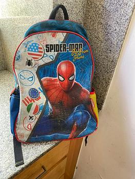 accesorios - Spider-Man Mochila ! Grande ! Original Marvel !