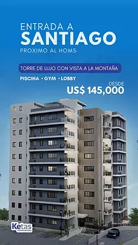 apartamentos - DE OPORTUNIDAD. APARTAMENTOS EN TORRE DE LUJO EN PLANOS. CERCA DEL HOMS.