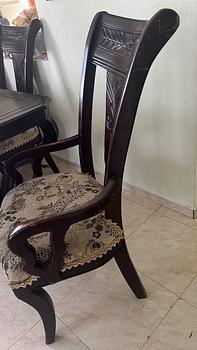 muebles y colchones - Sillas de comedor en Caoba