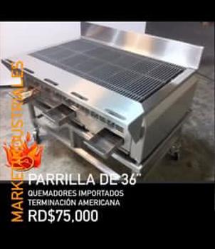 servicios profesionales - PARRILLA DE 36 “ pulg

Quemadores importados terminación americana ✅👌