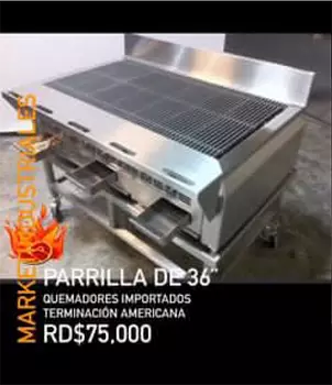 servicios profesionales - PARRILLA DE 36 “ pulg

Quemadores importados terminación americana ✅👌