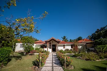 casas vacacionales y villas - VILLA BALINESE- EL OSASIS DE JARDINES TROPICALES