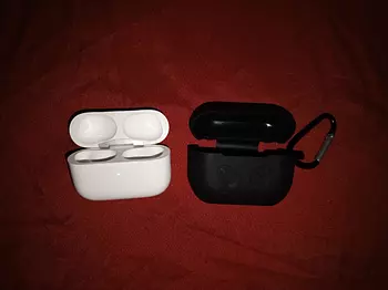 camaras y audio - ESTUCHE DE CARGA Y COVER PARA AIRPODS PRO