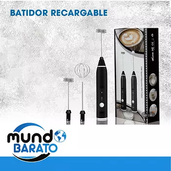 electrodomesticos - Batidora Espumador Recargable de Leche. Espumador de mano.