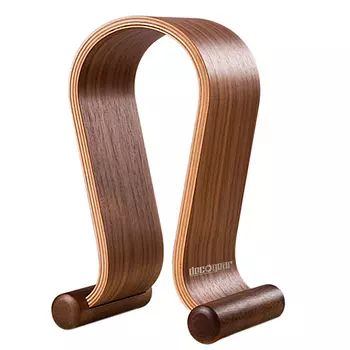 decoración y accesorios - Stand Soporte de madera para auriculares