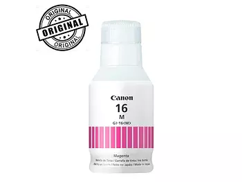 impresoras y scanners - BOTELLA DE TINTA CANON GI-16 MAGENTA, 70ML, COMPATIBLE CON MAXIFY: GX 3010, GX40