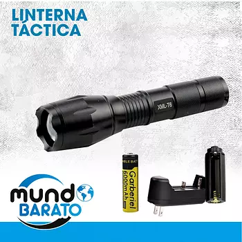 herramientas, jardines y exterior - Linterna FOCO Led Con Bateria Recargable 54000 Lumens