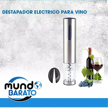 cocina - Descorchador de Vino Eléctrico Destapador Abridor sacacorcho