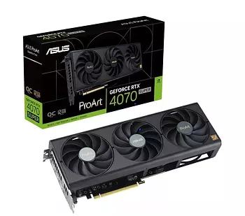 computadoras y laptops - ASUS ProArt GeForce RTX 4070 SUPER OC Edition PCIe 4.0, 12GB GDDR6X, DLSS 3