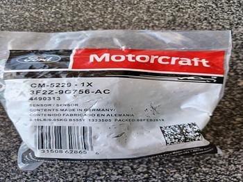 repuestos - Sensor Motocraft - Fuel injector-Nuevo
Para vehiculo ford focus, ford scape