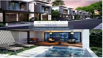 casas vacacionales y villas - PROYECTO DE VILLAS DUPLEX-PUNTA CANA