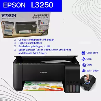 impresoras y scanners - MULTIFUNCION,EPSON L3250,COPIA,PRINTER,ESCANER,WI-