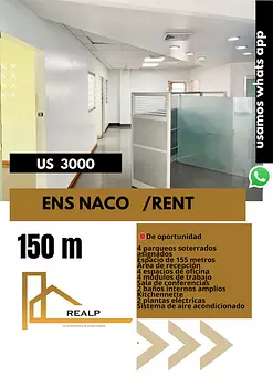oficinas y locales comerciales - Oficina corporativa naco 