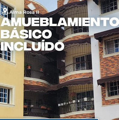 Corotos | Apartamento alquiler Alma Rosa II 2 habitaciones
