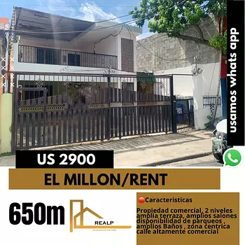 casas - Casa comercial en el millon