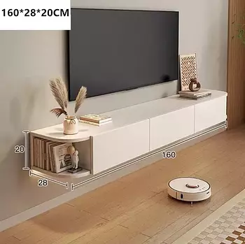 muebles y colchones - mueble tv flotante moderno 