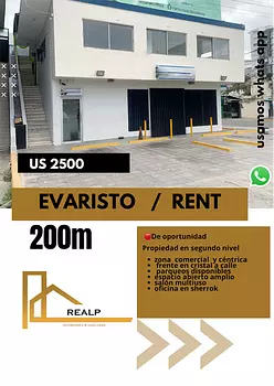 oficinas y locales comerciales - Local de 200m en evaristo