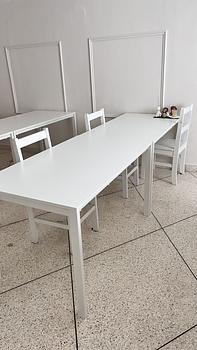 muebles y colchones - Mesas blancas 3 disponibles