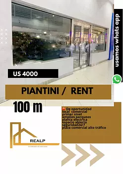 oficinas y locales comerciales - Local Piantini primer nivel