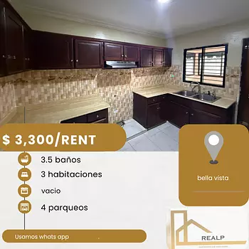 casas - hermosa casa en una buena zona bella vista 