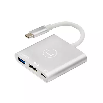 impresoras y scanners - HUB TIPO C 3 EN 1 (USB 3.0-HDMI-PD) UNNO