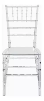 muebles y colchones - silla tiffany cristal