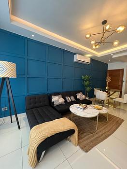 apartamentos - apartamento en venta de 1 habitacion amueblado DN