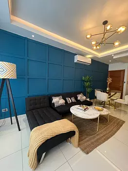 apartamentos - apartamento en venta de 1 habitacion amueblado DN