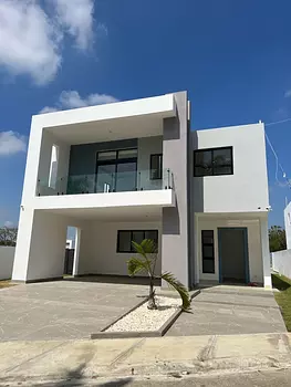casas - se alquila casa en proyecto cerrad, Llanos de Gurabo, Santiago
