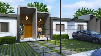casas vacacionales y villas - Venta de Villa en boca chica a 5 minutos de la playa 