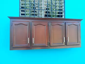 muebles y colchones - Gabinete lineal de cocina 