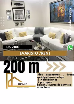 apartamentos - Apartamento en Evaristo Morales