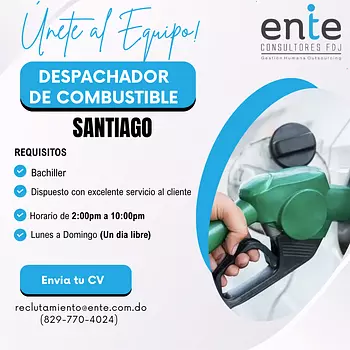 empleos disponibles - Despachador de combustible 