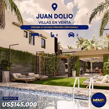 casas vacacionales y villas - Villas en Venta en Juan Dolio