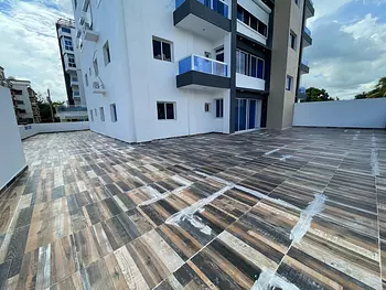 apartamentos - venta de apartamento 343mt segunda con terraza en los tres ojos Santo Domingo