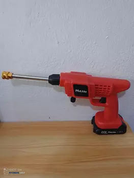herramientas, jardines y exterior - PISTOLA DE AGUA A PRESIÓN 24V MUKINTA JMT-1044