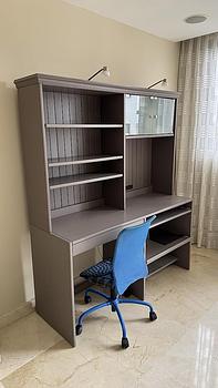 muebles y colchones - librero /escritorio 