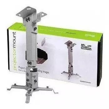 accesorios para electronica - SOPORTE PARA PROYECTOR KLIPX BLANCA DE TECHO DESDE 280MM HASTA 350MM DIAGONAL