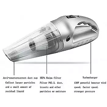 herramientas, jardines y exterior - Aspiradora para automóvil en seco y húmedo, recargable, inalámbrica y portátil 