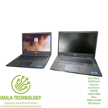 computadoras y laptops - Dell Wyse 5470 Intel Celeron Dual Core N4100 1.1GHZ 8GB Ram 16GB+512GB SSD Win10