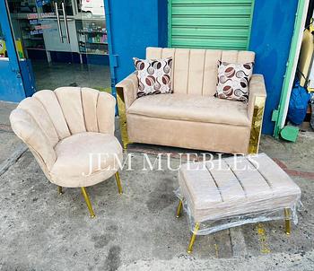 muebles y colchones - Muebles Modernos con butaca flor y divan 
