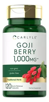 Salud y Equipamiento Médico - Baya De Goji 1000 Mg | 120 Uds