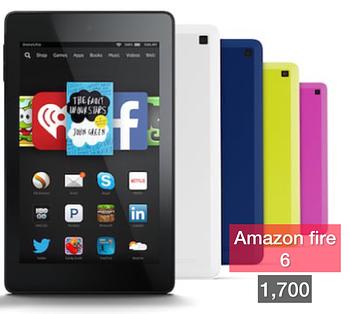 celulares y tabletas - tablet Amazon fire 6 nueva viene con su cargador completo interesados escribir 
