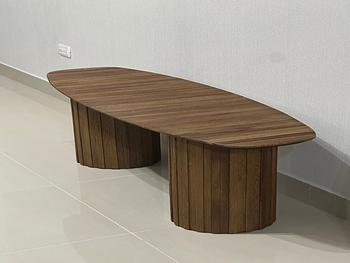 muebles y colchones - Banco Acabado en Madera Ilumel