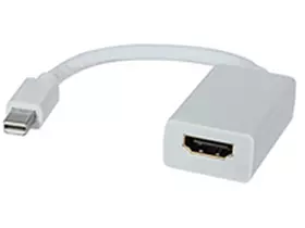 computadoras y laptops - ADAPTADOR CONVERTIDOR MINI DISPLAYPORT A HDMI HEMBRA, FUNCIONA CON MACBOOK PRO 